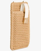 I.n.c. International Concepts Devvi Straw Phone Crossbody, Exclusively at Macy's