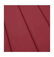 Sun Lounger Cushion Wine Red 73.2"x22.8"x1.6" Oxford Fabric