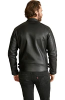 Robert Graham Men's Faux Leather Moto