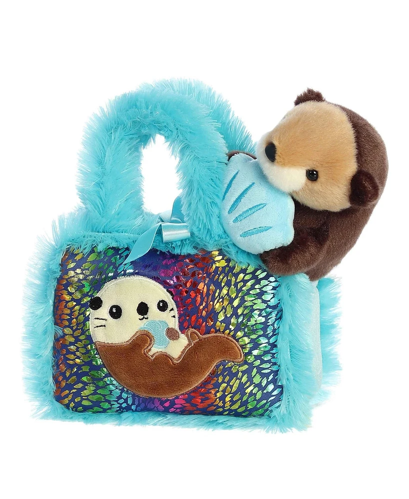 Aurora Small Zoo Collection Fancy Pals Fashionable Plush Toy Sea Otter 7"