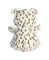 Aurora Medium Party Sized Piggles Spotted Piglet Palm Pals Adorable Plush Toy Gray 12"