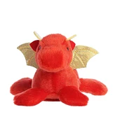 Aurora Mini Daring Dragon Shoulderkins Adorable Plush Toy Red 4"