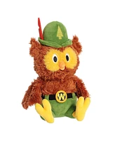 Aurora Medium Woodsy Owl Official Licensed Plush Toy Brown 10"