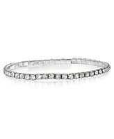 Jessica Simpson Crystal Stretch Bracelet - 5 Piece Set