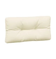 Pallet Cushions 3 pcs Cream Fabric