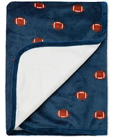 Little Me Baby Football Blanket