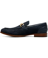 Stacy Adams Men's Brinkley Moc Toe Metal Bit Slip On Shoe