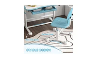 Kids Desk and Chair Set – Ergonomic, Adjustable Study Furniture for Home or Classroom