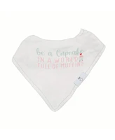 GooseWaddle Slice Slice Baby And Pizza 2 Pack Muslin & Terry Cloth Bib Set