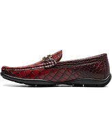 Stacy Adams Men's Embrey Moc Toe Bit Slip On Loafer