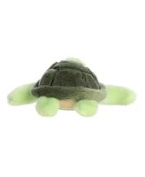 Aurora Mini Saavy Sea Turtle Shoulderkins Adorable Plush Toy Green 5"