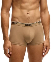 Boss by Hugo Men's 3pk. Logo Power Trunks
