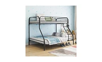 Slickblue Bunk Bed – Space-Saving Double Bed for Kids, Teens, or Guest Rooms with Sturdy Design