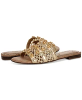 Sam Edelman Women's Blaire Embellished Flat Sandals