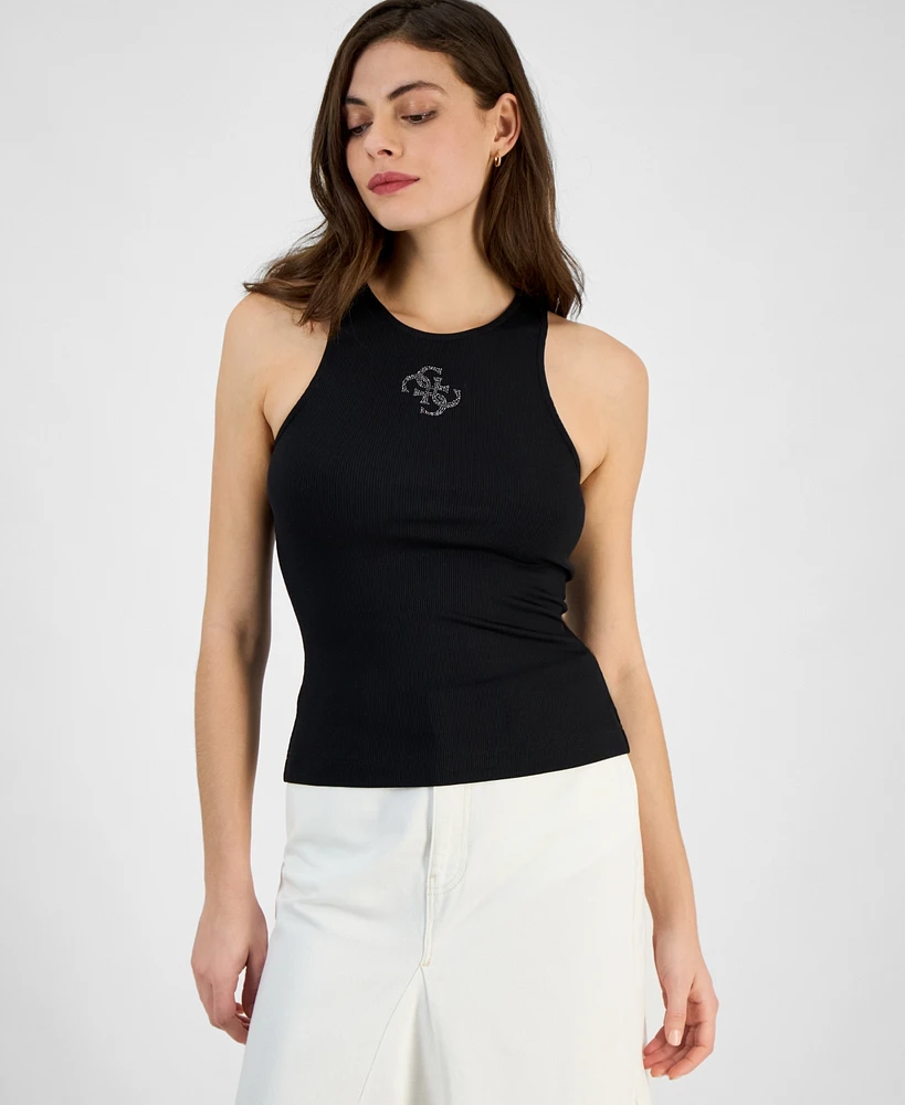 Guess Women's Guendalina Logo Tank