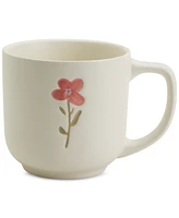 Haven Assorted Floral Stoneware Mugs, Set of 4