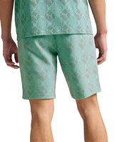 Puma Men's Essential Logomania Allover Print Shorts