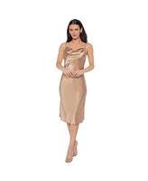 Bebe Women's Satin Midi Slip Dress