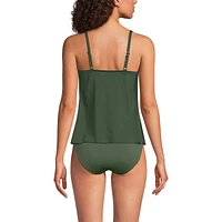 Lands' End Women's Dd-Cup Tulip Hem Tankini Top