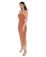 Bebe Women's Maxi Cowl Jersey Dress