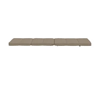 Deck Chair Cushions 2 pcs Taupe Oxford Fabric
