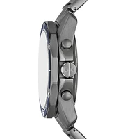 A|X Armani Exchange Men's Quartz Chronograph Gunmetal Stainless-Steel Watch, 44mm