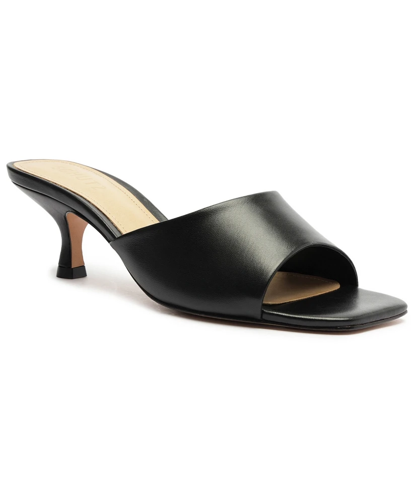 Schutz Women's Dethalia Mid Stiletto Sandals