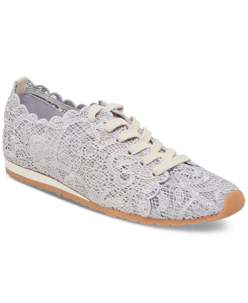 Dolce Vita Women's Dayana Lace Floral Lace-Up Sneakers