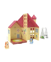 Tile Town Bluey Heeler Home Magnetic Tiles Playset, 46 Piece