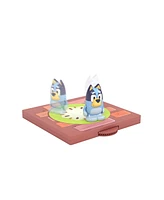 Tile Town Bluey Heeler Home Magnetic Tiles Playset, 46 Piece