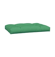 vidaXL Pallet Cushions 3 pcs Green Fabric