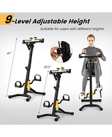 Folding Pedal Exercise Bike with Adjustable Resistance