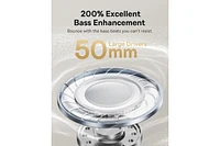 Baseus Active Noise Cancelling Headphones, Bowie 30 Max Head Tracking Spatial Audio, Ldac Hi-Res Wireless Sound, 65H Playtime, Comfort Fit, Clear Call