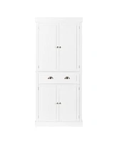 Single Drawer Double Door Storage Cabinet for Organized and Functional Home Storage