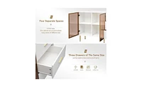 Modern Buffet Cabinet – Storage Sideboard for Dining Room & Living Room