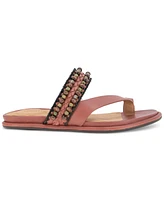Gentle Souls Women's Lentini Beaded Flat Sandals