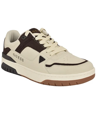Guess Men's Nadine Paneled Lace-Up Fashion Sneakers