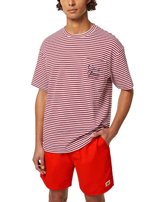 Scotch & Soda Men's Relaxed-Fit Jersey Pocket Stripe T-Shirt