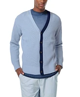 Scotch & Soda Men's Drop-Shoulder Cardigan Sweater