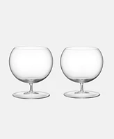 Orrefors Geometry Cognac Glass, Set of 2