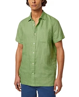 Scotch & Soda Men's Short-Sleeve Linen Shirt