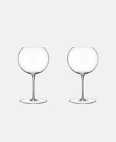 Orrefors Geometry Wine Glass