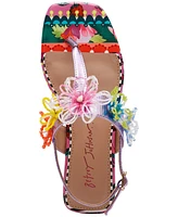 Betsey Johnson Women's Jaydda Thong Slingback Sandals