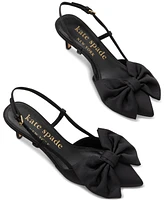 kate spade new york Women's Rue Slingback Bow Pumps