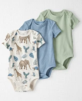 Little Planet by Carter's Baby Boys Organic Cotton 3-Pc. Bodysuit Set