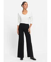 Olsen Women's Dana Fit Wide Leg Trouser