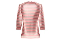 Olsen Striped Love Print T-Shirt