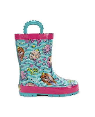 Western Chief Little Girls Mermaid Magic Rain Boot