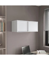 Slana Wall Cabinet, 2 Sliding doors, 1 Shelf, White