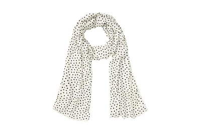 Olsen Heart Print Scarf